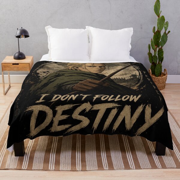 Item preview, Norse Warrior Destiny Quote Shirt | Viking Anime Inspired Medieval Warrior designed and sold by AbstractAuraArt.