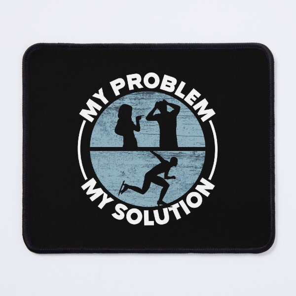 Item preview, Speed Skater My Problem My Solution Pictogram Dad designed and sold by tshirtconcepts.