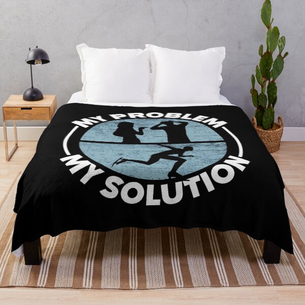 Item preview, Speed Skater My Problem My Solution Pictogram Dad designed and sold by tshirtconcepts.
