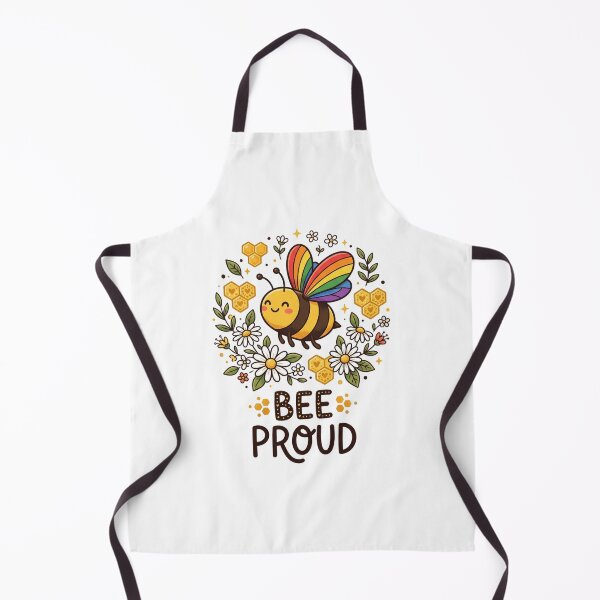 Item preview, Rainbow Bee Cute Kawaii Lgbtq Pride Honeycomb Flowers designed and sold by longngusuc.