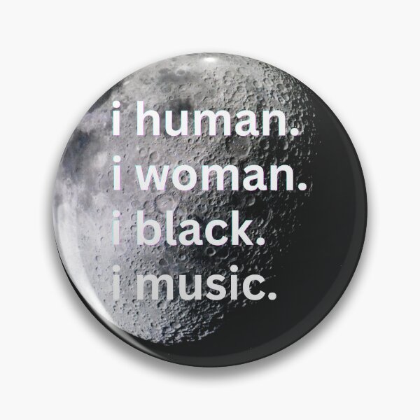 Item preview, I Human I Woman I Black I Music designed and sold by BrightrDayMusicArt.
