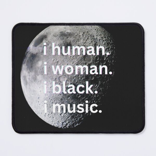 Item preview, I Human I Woman I Black I Music designed and sold by BrightrDayMusicArt.