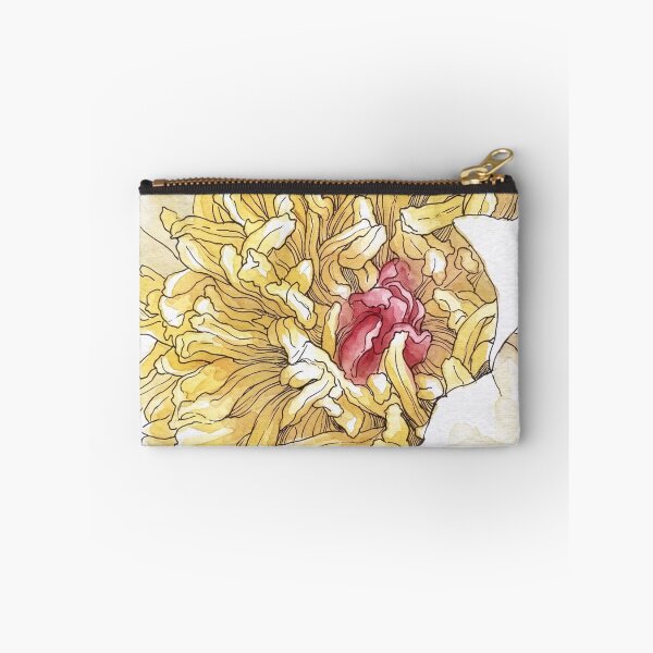Item preview, Cream Rose Macro | Pen and Watercolor Botanical Art designed and sold by Debbie Schulte.