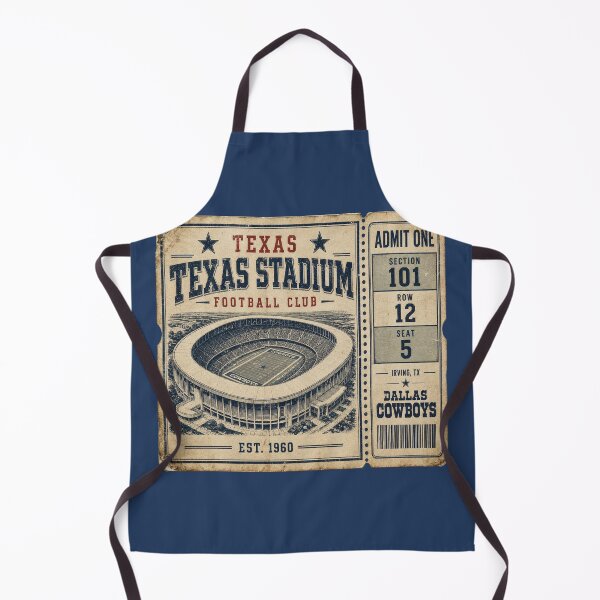 Item preview, Texas Stadium Football Club Vintage Ticket Shirt, Irving Texas Retro Football Fan Tee designed and sold by GhostDawgs.