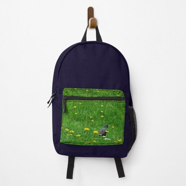 Item preview, Starling in Dandelion Field designed and sold by Quincy-Hedgehog.