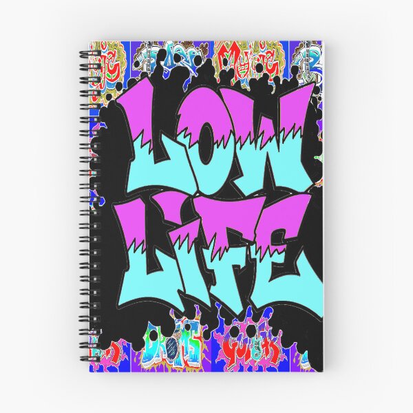 Item preview, Low Life Pink Blue 123 designed and sold by LowEndGraphics.