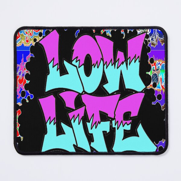 Item preview, Low Life Pink Blue 123 designed and sold by LowEndGraphics.