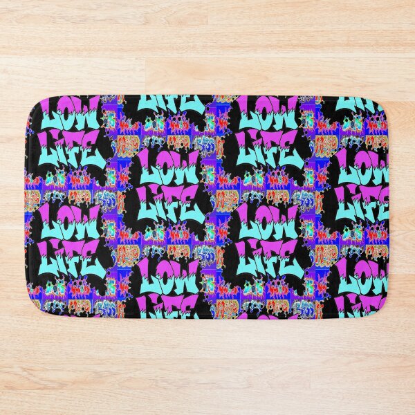 Item preview, Low Life Pink Blue 123 designed and sold by LowEndGraphics.
