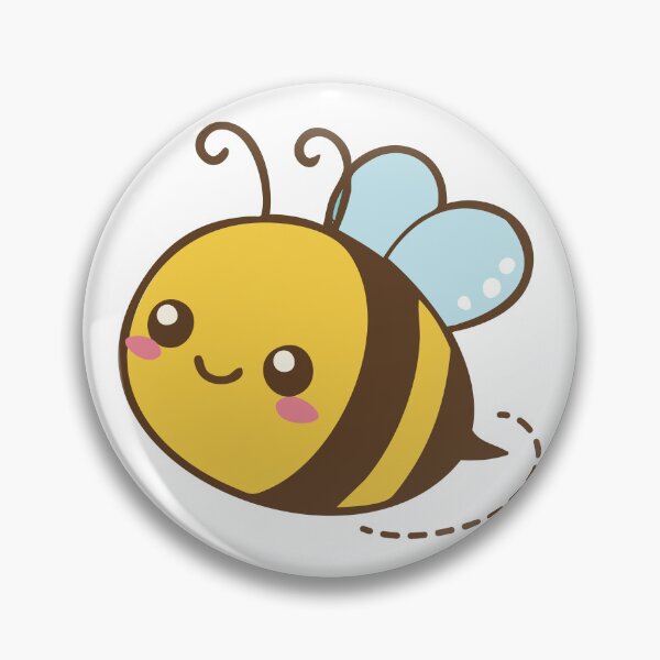 Item preview, Kawaii Bumble Bee Illustration designed and sold by BetweenForms.