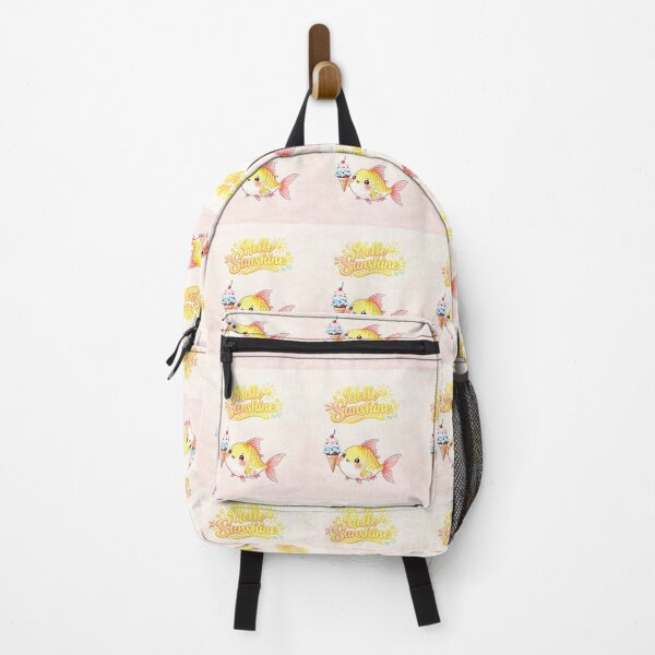 Item preview, Hello Sunshine Fish – Cute Kawaii Ice Cream Summer Design designed and sold by DariaCraft.