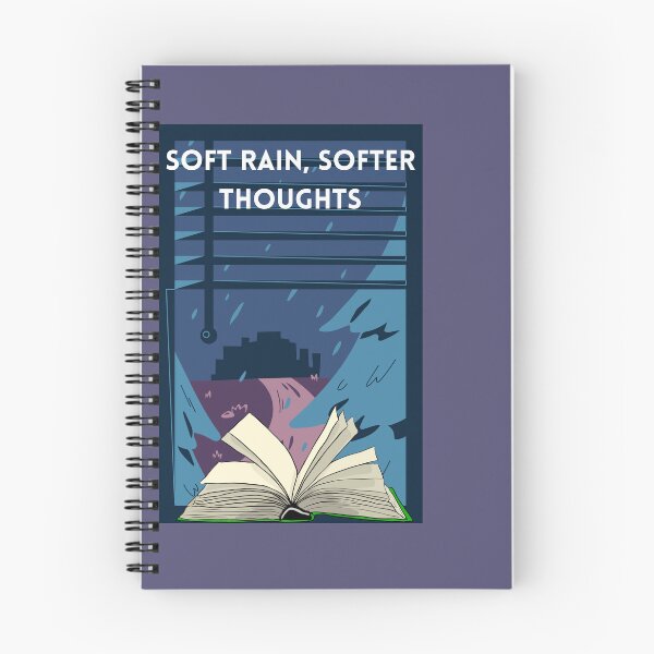 Item preview, Soft rain, softer thoughts designed and sold by creativityisfun.