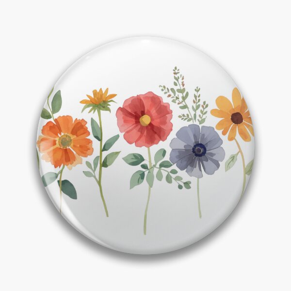 Item preview, Meadow flowers designed and sold by uunaa.