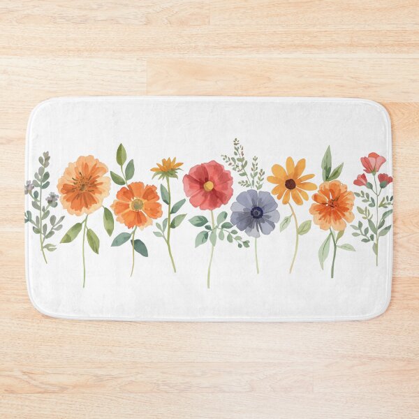 Item preview, Meadow flowers designed and sold by uunaa.