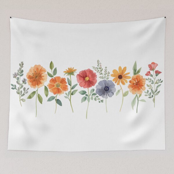 Item preview, Meadow flowers designed and sold by uunaa.