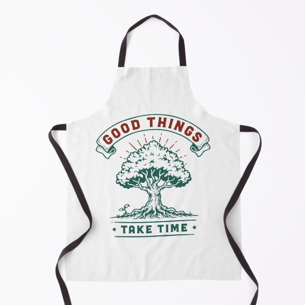 Item preview, Good Things Take Time – Motivational Patience Typography Design designed and sold by Amsafjol.