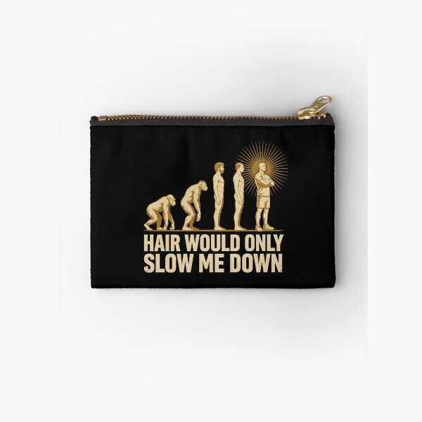 Item preview, Hair Would Only Slow Me Down Dad Humor Proud Bald Dad Sarcastic Humor designed and sold by Redgiant87x.