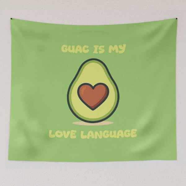 Item preview, Guac Is My Love Language Funny Gift For Vegans, Avocado Toast Addicts And Guac Lovers designed and sold by WearFine.