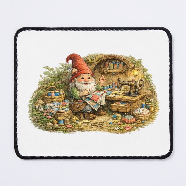 Item preview, Happy Sewing Gnome's Woodland Workshop designed and sold by EverStitchStudio ★★★★★.