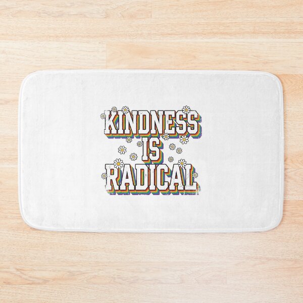 Item preview, Kindness Is Radical Retro Rainbow Daisies Positive Quote designed and sold by longngusuc.