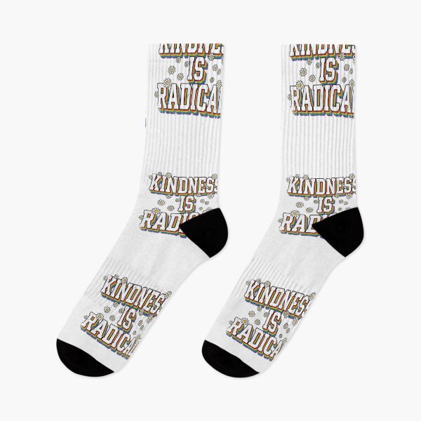 Item preview, Kindness Is Radical Retro Rainbow Daisies Positive Quote designed and sold by longngusuc.
