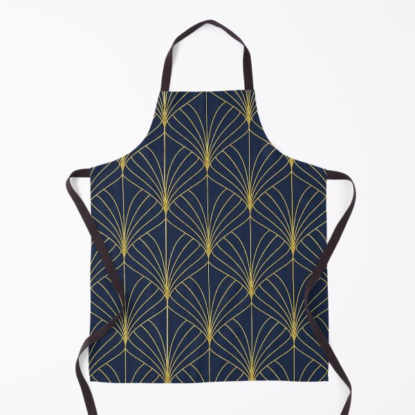 Item preview, Art Deco Blue And Golden-Hues Exquisite Pattern designed and sold by DEC02.