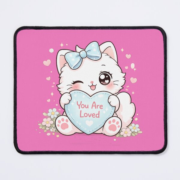 Item preview, Lumi Cute Cat – You Are Loved designed and sold by Mochi Studio.