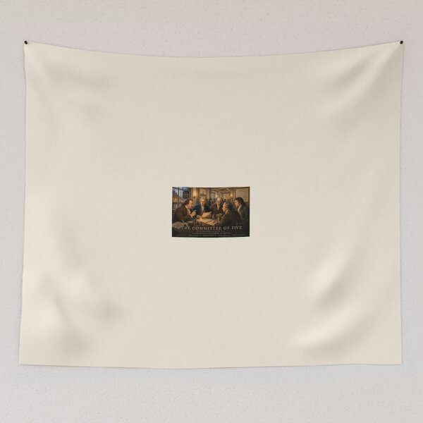 Item preview, The Committee of Five — Philadelphia, June 1776 designed and sold by Novel Works Studio.