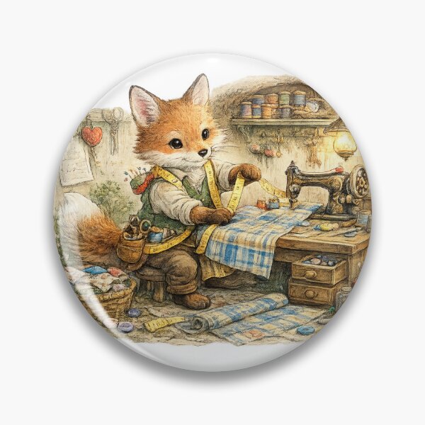 Item preview, The Charming Fox Tailor designed and sold by EverStitchStudio ★★★★★.