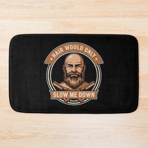 Item preview, Hair Would Only Slow Me Down Dad Humor Funny Bald Dad Father's Day designed and sold by Redgiant87x.