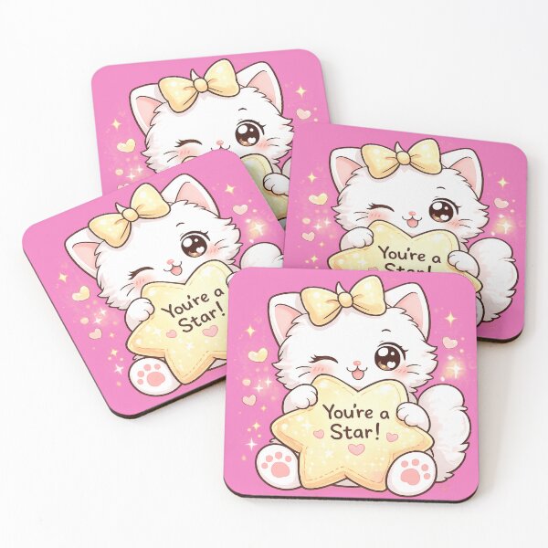 Item preview, Lumi Cute Cat – You Are Star! designed and sold by Mochi Studio.