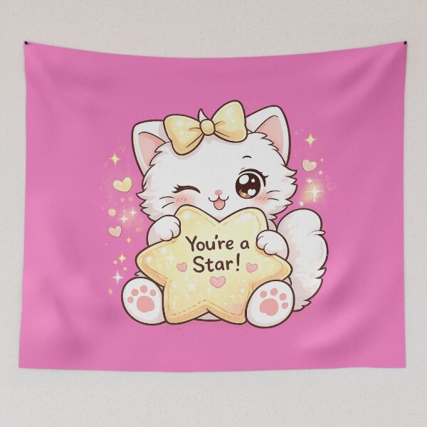 Item preview, Lumi Cute Cat – You Are Star! designed and sold by Mochi Studio.