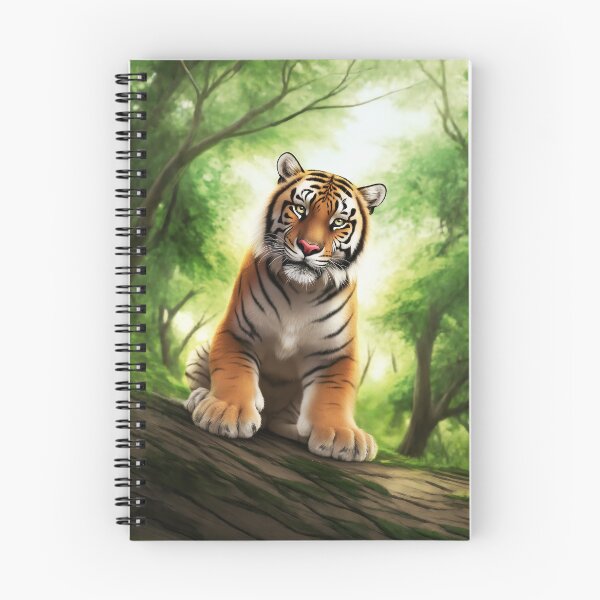 Item preview, Tiger Wanders Through the Trees designed and sold by nikkolaus.