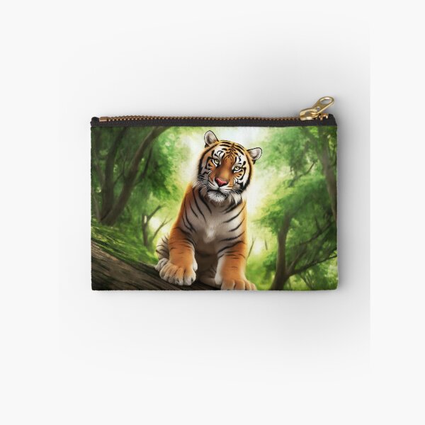 Item preview, Tiger Wanders Through the Trees designed and sold by nikkolaus.