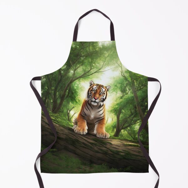 Item preview, Tiger Wanders Through the Trees designed and sold by nikkolaus.