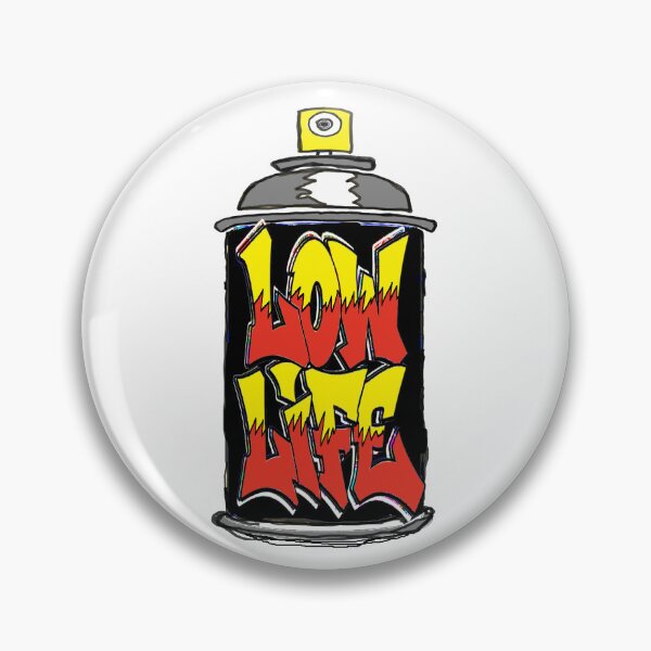 Item preview, graffiti low life spray 1234 designed and sold by LowEndGraphics.