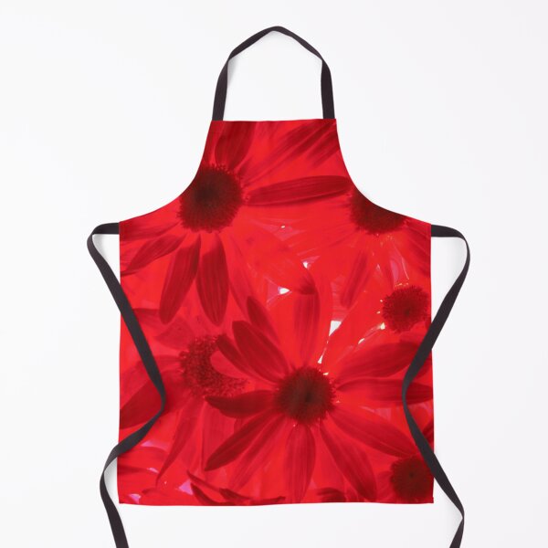 Item preview, Floating Vibrant Red Daisies designed and sold by jklune.