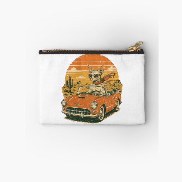 Item preview, Retro Sphynx Cats Road Trip Vintage Desert Cat designed and sold by Region.
