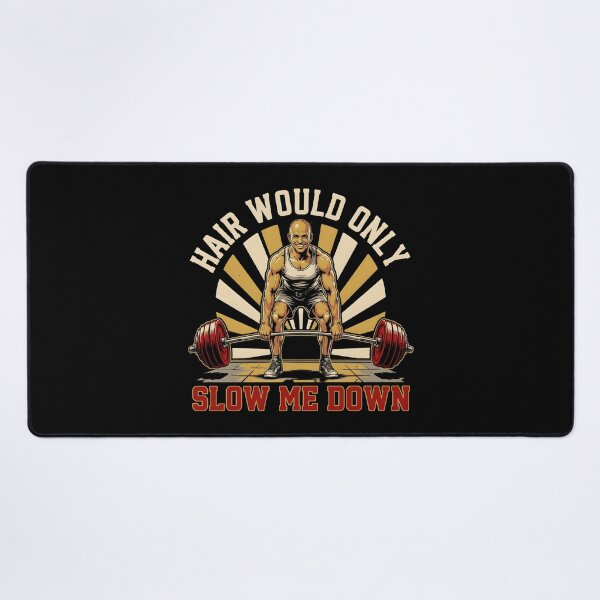 Item preview, Hair Would Only Slow Me Down Dad Humor Retro Sarcastic Humor for Bald Men designed and sold by Redgiant87x.