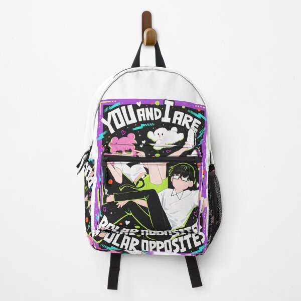 Item preview, Opposites Attract Retro Anime Duo Poster designed and sold by sidki-SDK.