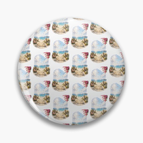 Item preview, Tropical Beach Paradise Wall Art | Coastal Escape Canvas Print | Ocean Vacation Decor designed and sold by Hookesmode.