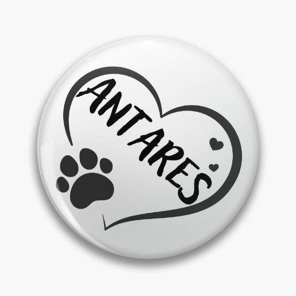 Item preview, Antares cat in a heart with a paw, great gift for dog or cat owners  designed and sold by OCS1337.