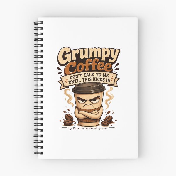 Item preview, Grumpy Coffee designed and sold by ParanormalCount.