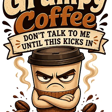 Artwork thumbnail, Grumpy Coffee by ParanormalCount