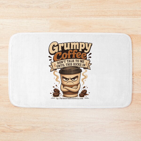 Item preview, Grumpy Coffee designed and sold by ParanormalCount.
