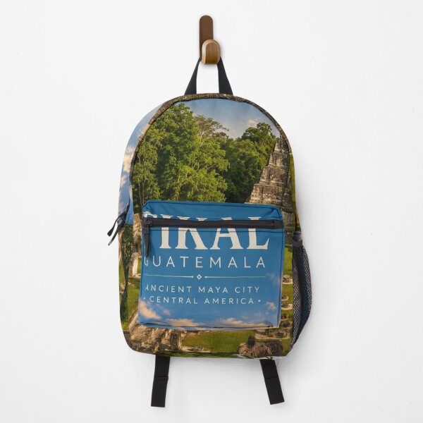 Item preview, Tikal Guatemala Ancient Maya City Vintage Travel Poster designed and sold by ElartedeNoel.