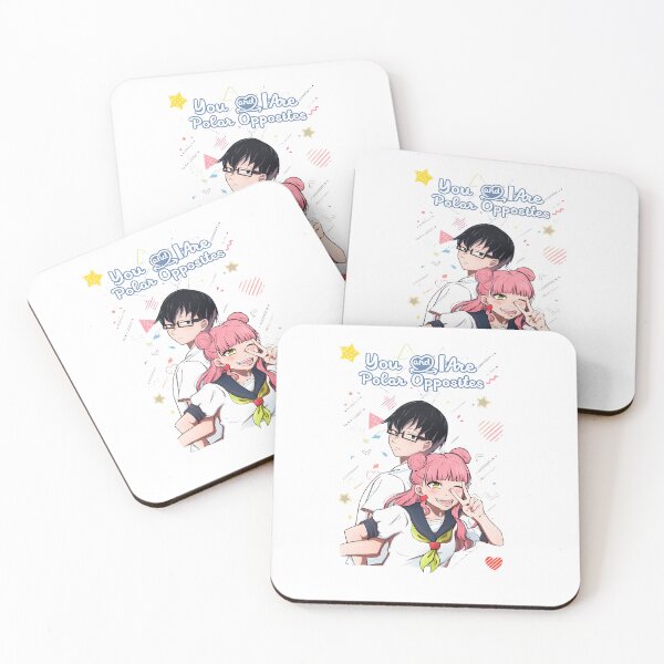 Item preview, Polar Opposites Romantic Comedy Anime Duo designed and sold by sidki-SDK.
