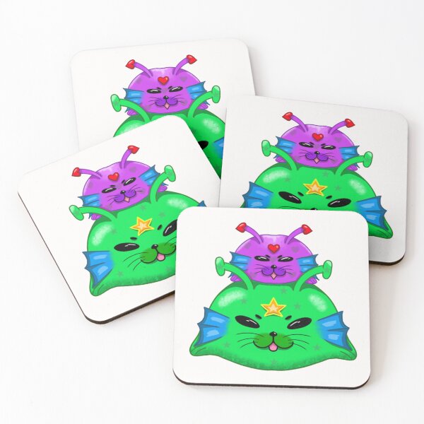 Item preview, Silly alien seals designed and sold by Uolfi.