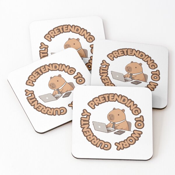 Item preview, Kawaii Animals - Cute Capybara designed and sold by madebyjulia7.