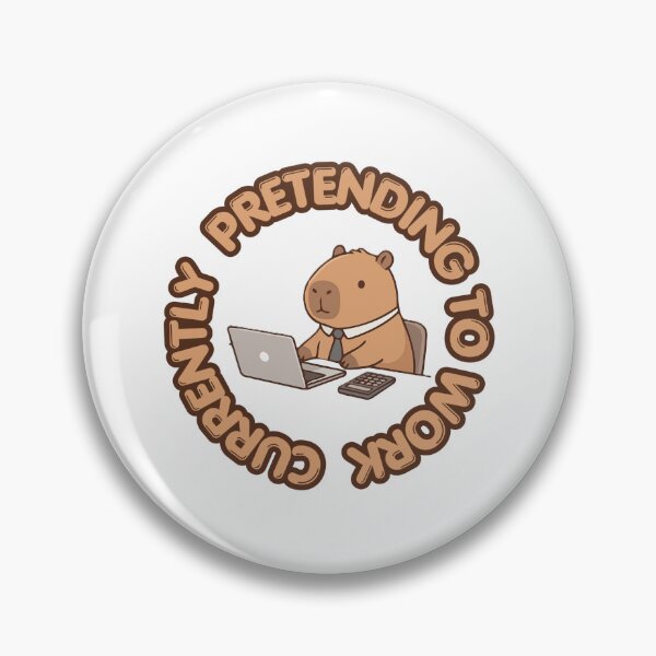 Item preview, Kawaii Animals - Cute Capybara designed and sold by madebyjulia7.