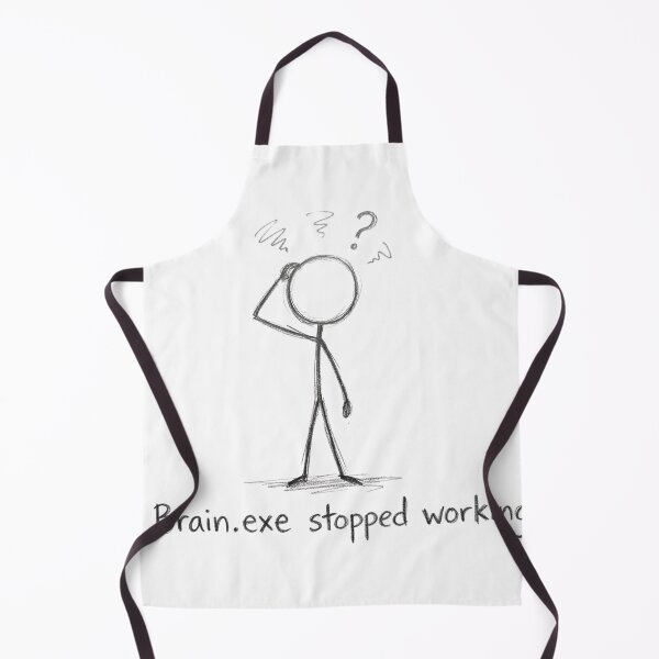 Item preview, Brain.exe Stopped Working designed and sold by OhWell Dept..